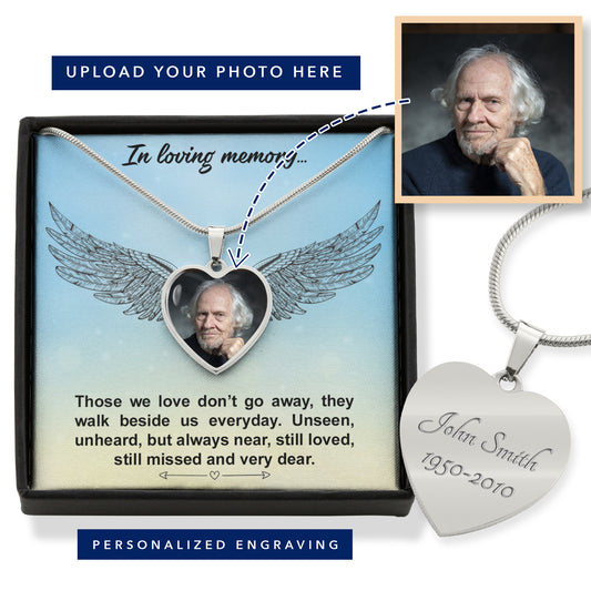 Heart Pendant In Loving Memory